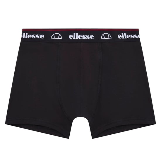 Ellesse Heren Muxel884 Bold Stripe Boxershorts (Verpakking van 3) (Zwart) - Image 1