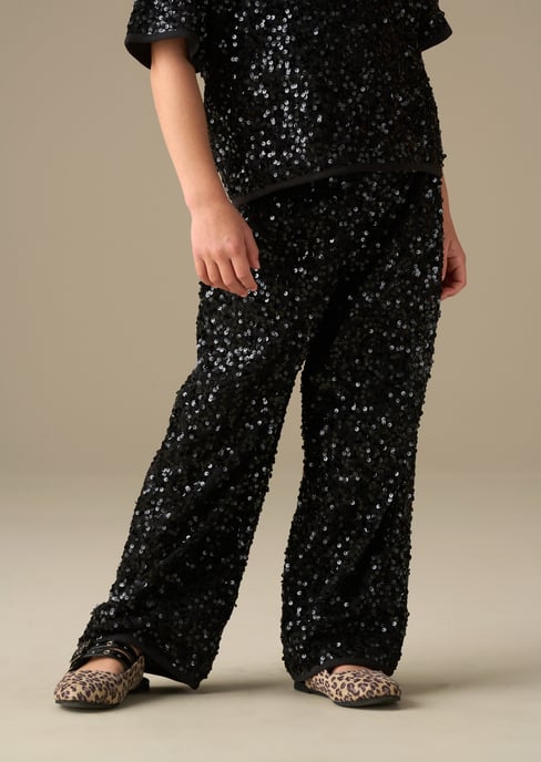 Leona Mesh Sequin Trousers - Image 2