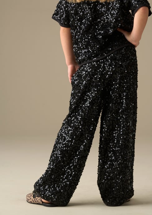 Leona Mesh Sequin Trousers - Image 4