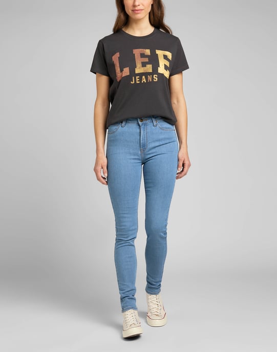 Lee Scarlett High Wiast - Clean Light Jeans - Image 5