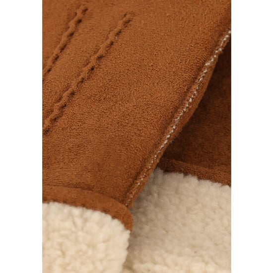 Sarlini Dames suèdine handschoenen cognac - Image 2