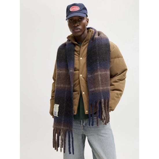 Jack & Jones Heren sjaal jacnorrebro blauw/rood - Image 5