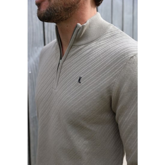 Kultivate 2501080802 crossed half zip 194 senaca rock - heren trui kultiv - Image 3