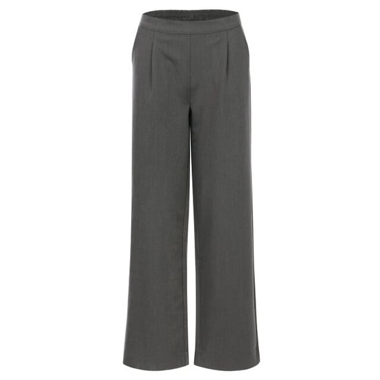 Looxs Revolution Lxs wide leg pantalon grey melee voor dames in de kleur - Image 6