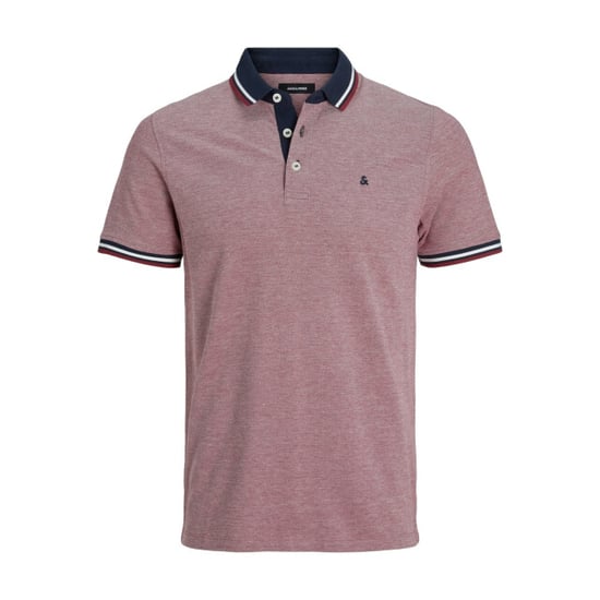 Jack & Jones Heren polo jjepaulos denim blauw rood 2-pack - Image 2