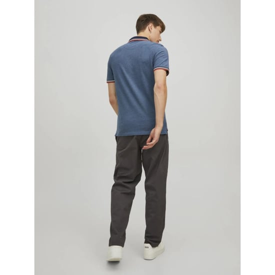 Jack & Jones Heren polo jjepaulos denim blauw rood 2-pack - Image 4