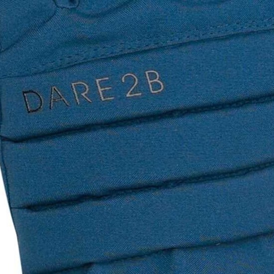Dare 2B Womens/Ladies Charisma III Logo Ski Gloves (Moonlight Denim) - Image 4