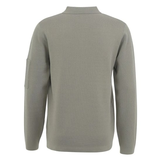 Genti Cool dry zip polo dark grey - Image 2