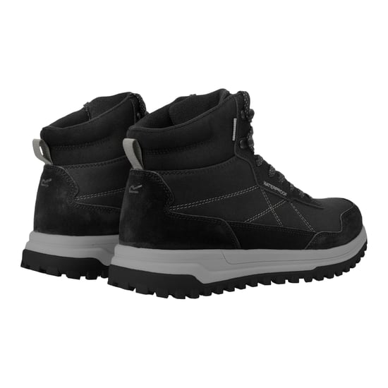 Regatta Mens Mayfield Suede Walking Boots (Black) - Image 2