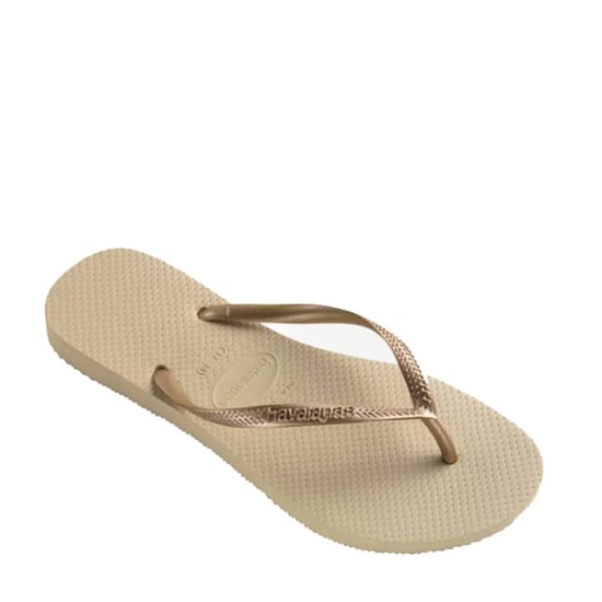 Havaianas Slim | sand grey/light golden teenslippers dames - Image 4