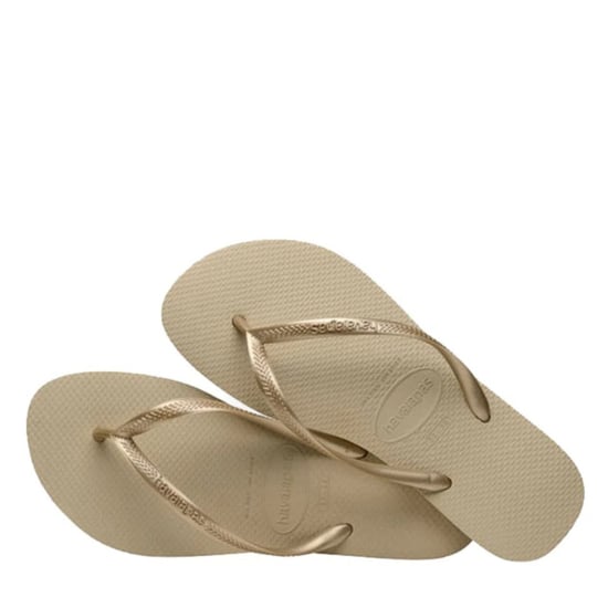 Havaianas Slim | sand grey/light golden teenslippers dames - Image 5