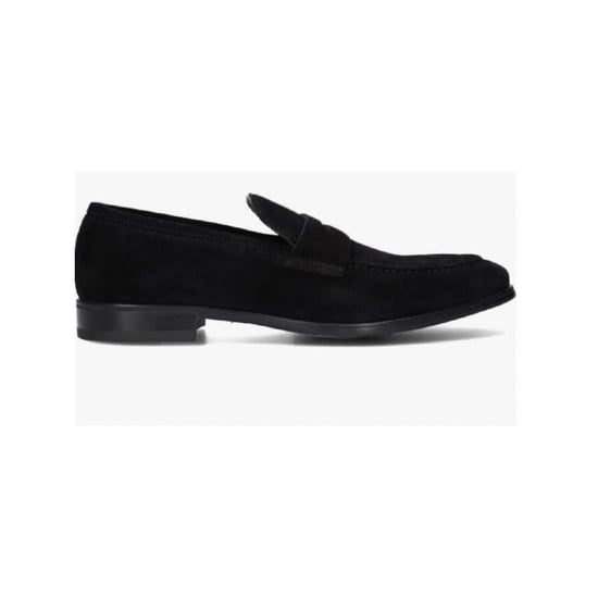 Giorgio 50504 suède zwarte kleur loafer met rubber zool - Image 1