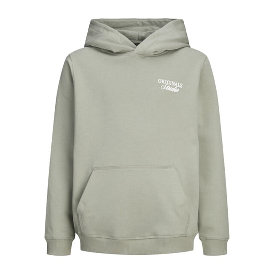 Jack & Jones Jornorrebro typo back sweat hood sn jnr olijf - Image 1