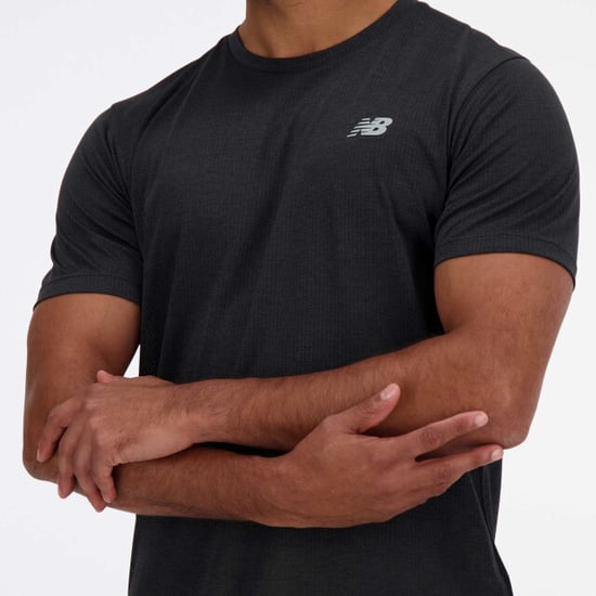 New Balance mt41509-bk sport t-shirt korte mouw heren - - Image 5