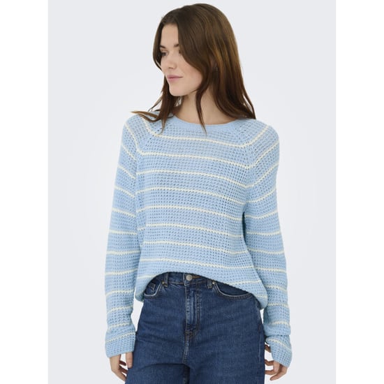 Jacqueline de Yong Jdyellen l/s oneck ragla stripe pul - Image 1