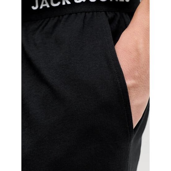 Jack & Jones Heren korte shortama pyjamaset jaceverest groen/zwart - Image 5