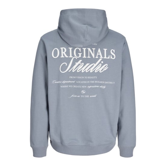 Jack & Jones Jornorrebro typo back sweat hood sn raf - Image 2