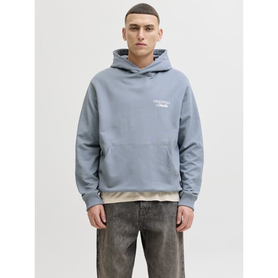 Jack & Jones Jornorrebro typo back sweat hood sn raf - Image 4