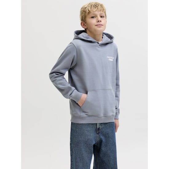 Jack & Jones Jornorrebro typo back sweat hood sn jnr raf - Image 5