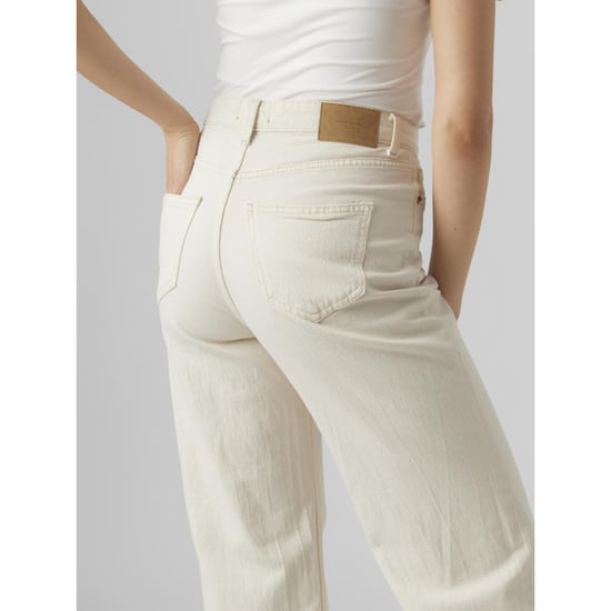 Vero Moda Vmtessa hr wide str jeans ecru ga - Image 2