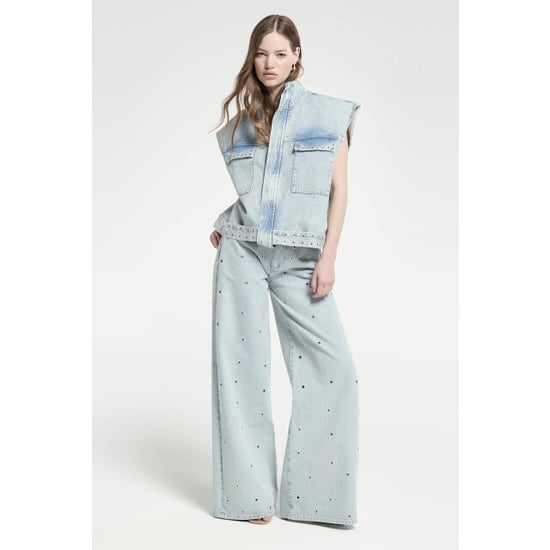 Homage to Denim H-cs26m02 palazzo jeans with eyelets - Image 2