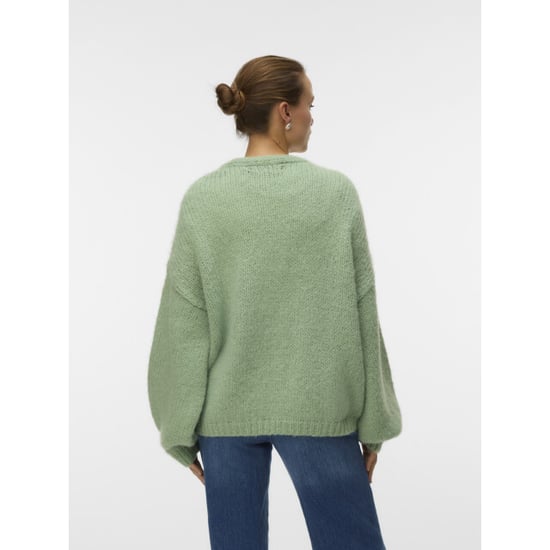 Vero Moda vmmaybe ls open cardigan noos 10273101 mistletoe - Image 4