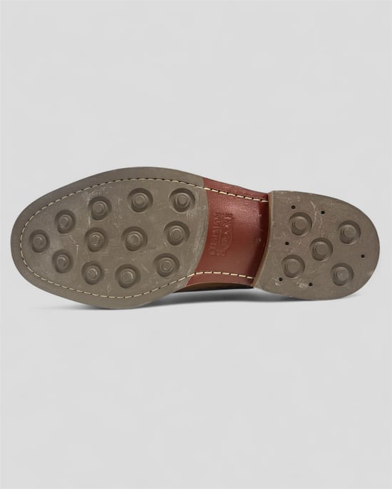 Chapman & Moore Longwing Brogue Country Leather Men's Choco Shoes - Image 4