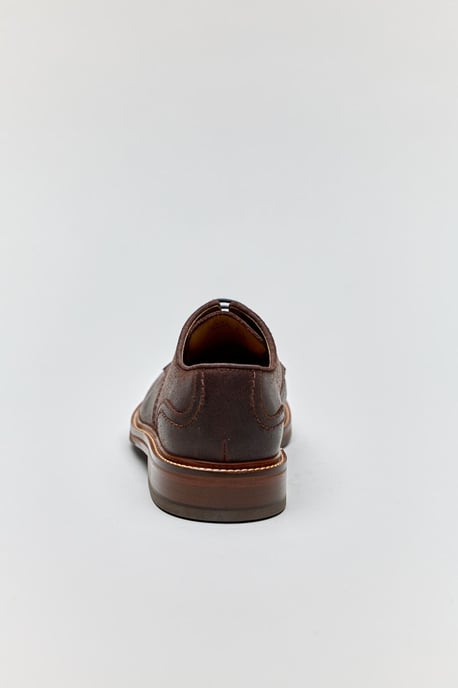 Tower Footwear Armour Chukka Lace Up Leren Heren Bruine Boots - Image 3