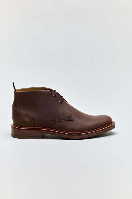 Chapman & Moore Country Chukka Leather Men's Choco Boots - Image 2