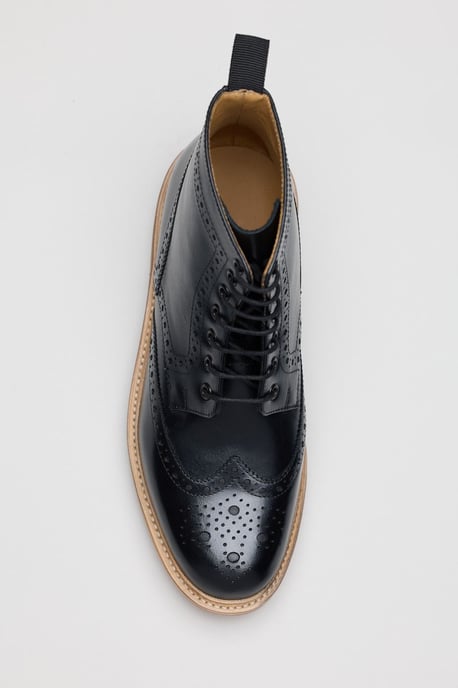 Chapman & Moore Country Chelsea Leren Heren Bruine Boots - Image 4