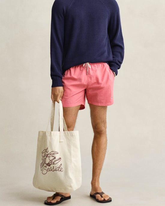 Swim Shorts in Light Pink - Image 3