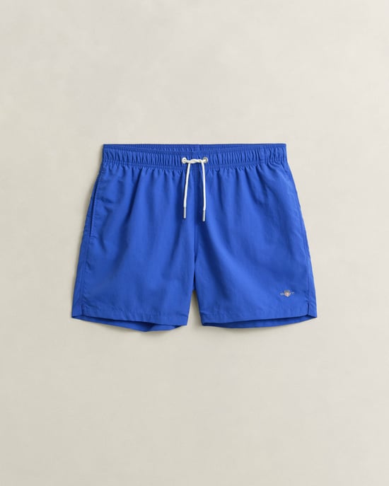 Swim Shorts in Medium Blue - Image 2