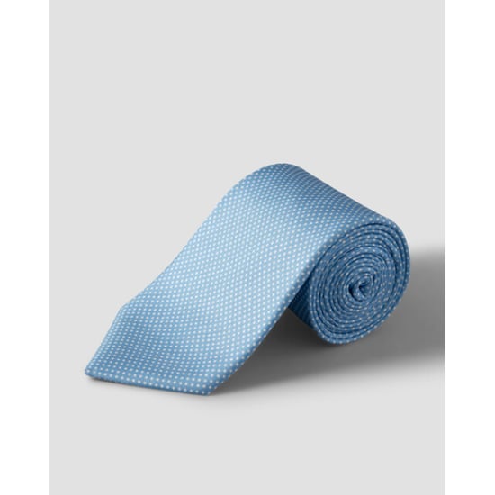 Eton 1000-14638 dot print silk tie - Image 3