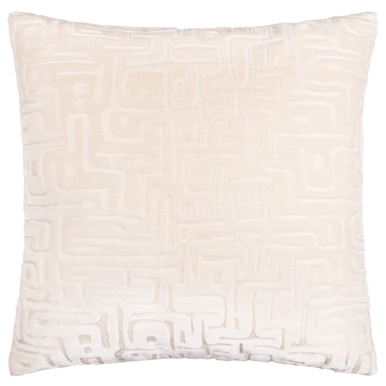 Hoem Soren Cut Velvet Polyester Filled Cushion - Image 1