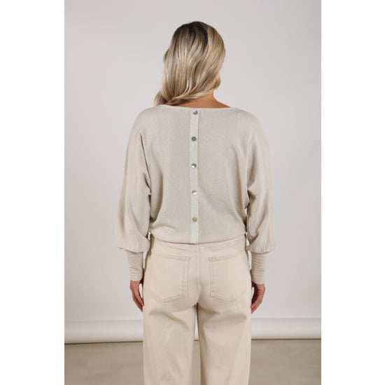 Nukus Nks03055 9 jorien pullover lurex sand - Image 4