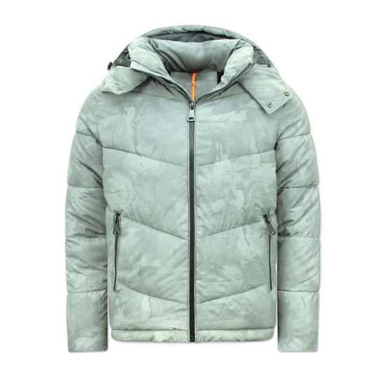 Enos Reflector puffer jas met capuchon - Image 4