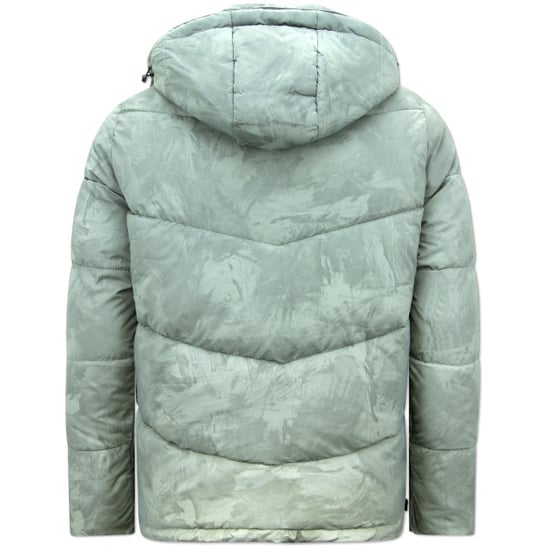Enos Reflector puffer jas met capuchon - Image 5