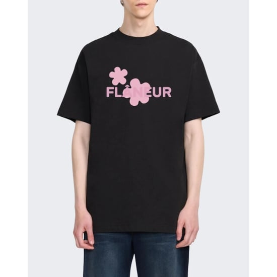 Flaneur Homme Heren organic flower t-shirt - Image 2