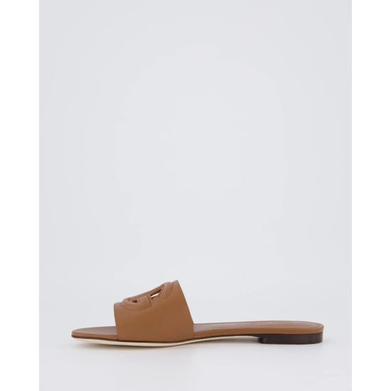 Dolce and Gabbana Dames d&g logo flat slides - Image 4