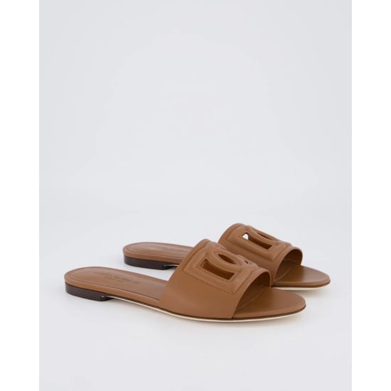 Dolce and Gabbana Dames d&g logo flat slides - Image 5
