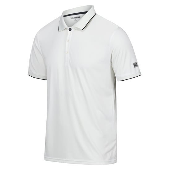 Regatta Mens Remex II Polo Shirt (Marshmallow Solid) - Image 3