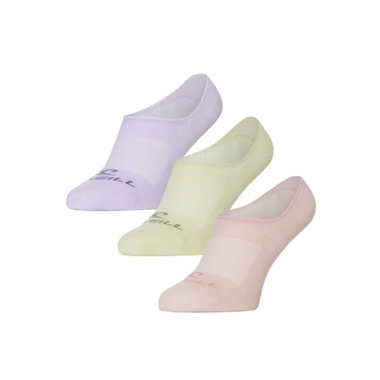 O'Neill Dames footies sokken no show 9-pack wit/blossom thistle reed - Image 4
