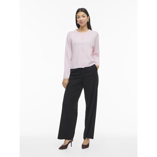 Vila Viliga ls o-neck knit cardigan noos licht - Image 3