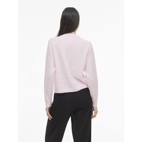 Vila Viliga ls o-neck knit cardigan noos licht - Image 4