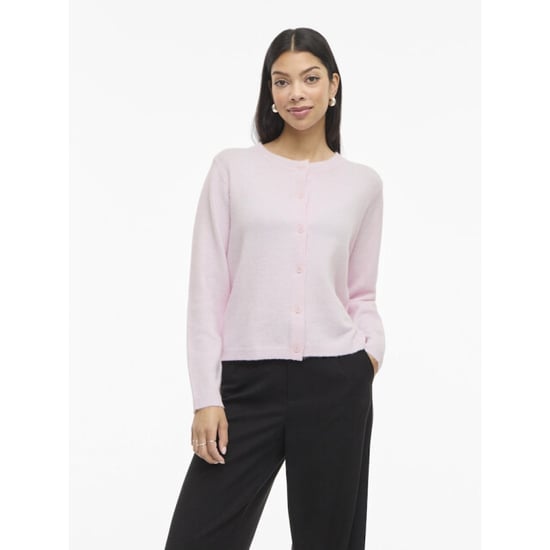 Vila Viliga ls o-neck knit cardigan noos licht - Image 5