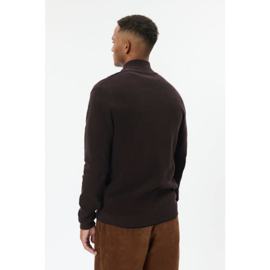 Matinique 30207192 lagoon 190912 chocolate brown heren half zip trui - Image 3