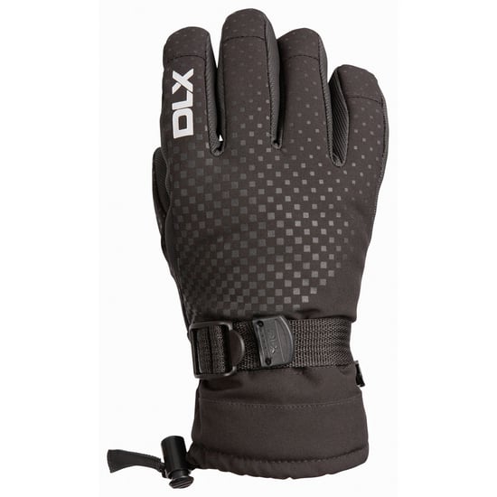 Trespass Kinderen Alpeak Leren Handschoenen (Zwart) - Image 1