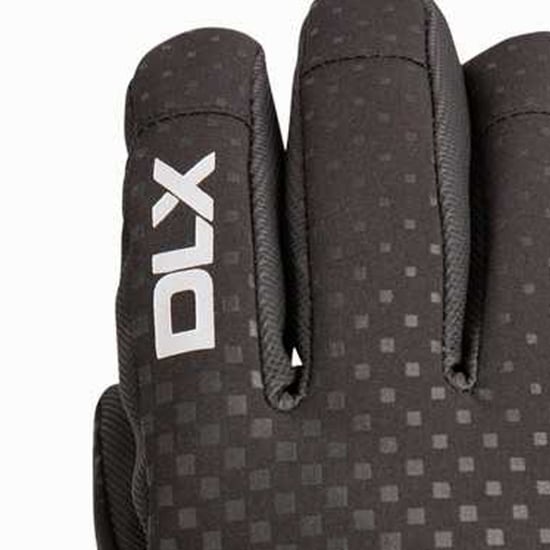 Trespass Kinderen Alpeak Leren Handschoenen (Zwart) - Image 3