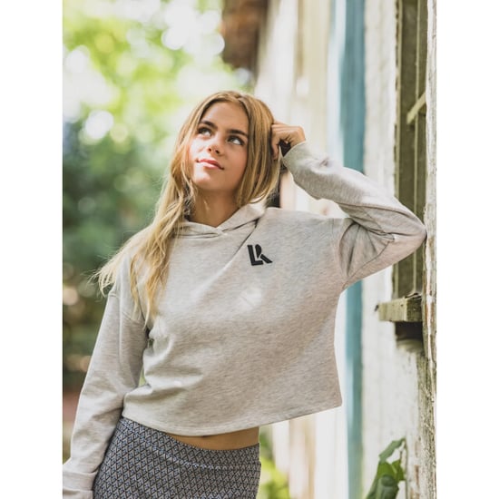 Looxs Revolution Hoody snow melee back print voor meisjes in de kleur - Image 5
