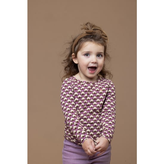 Looxs Revolution Longsleeve retro lila voor meisjes in de kleur - Image 1